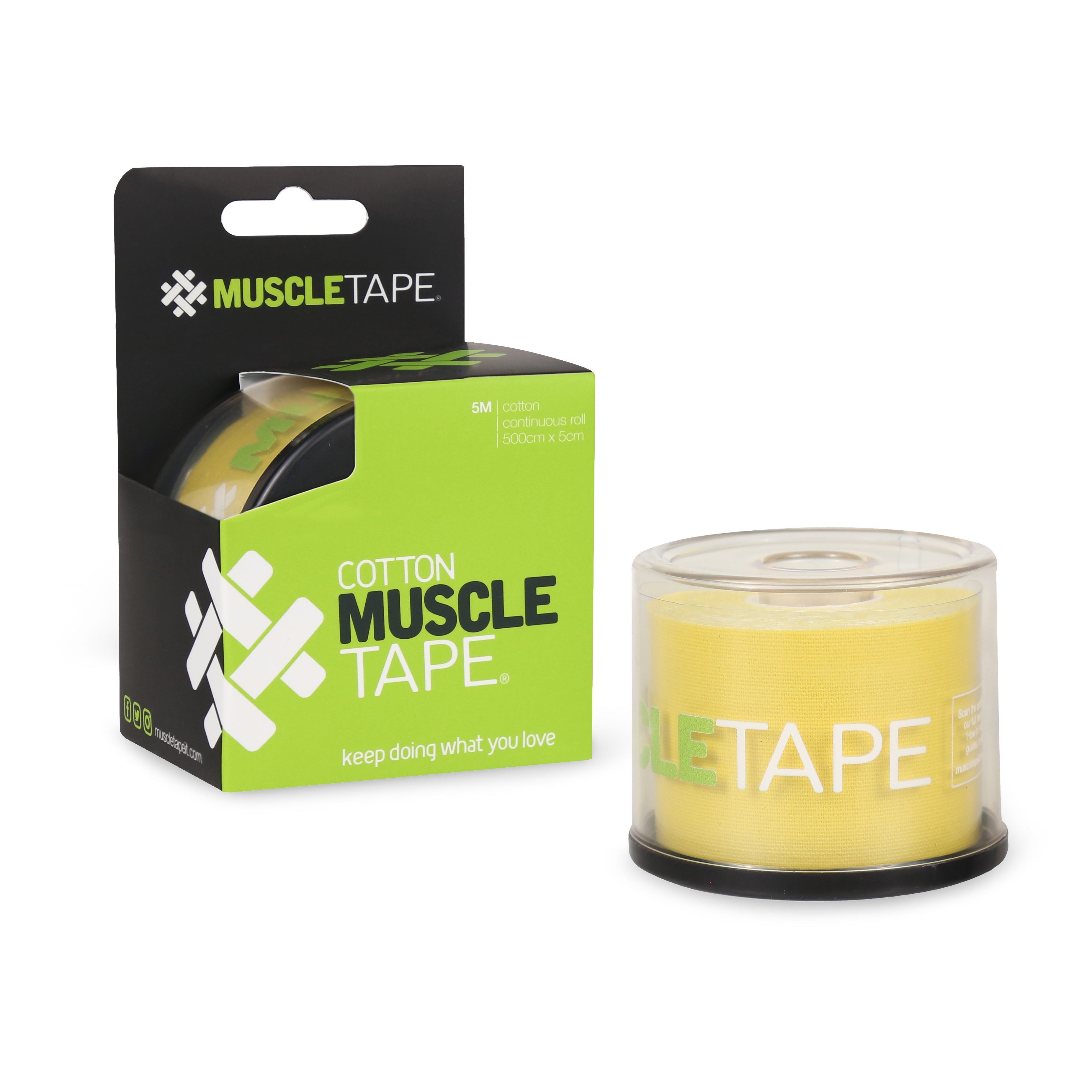 YELLOW COTTON TAPE