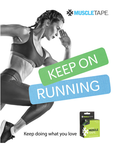 Advert banner for MuscleTape Cotton